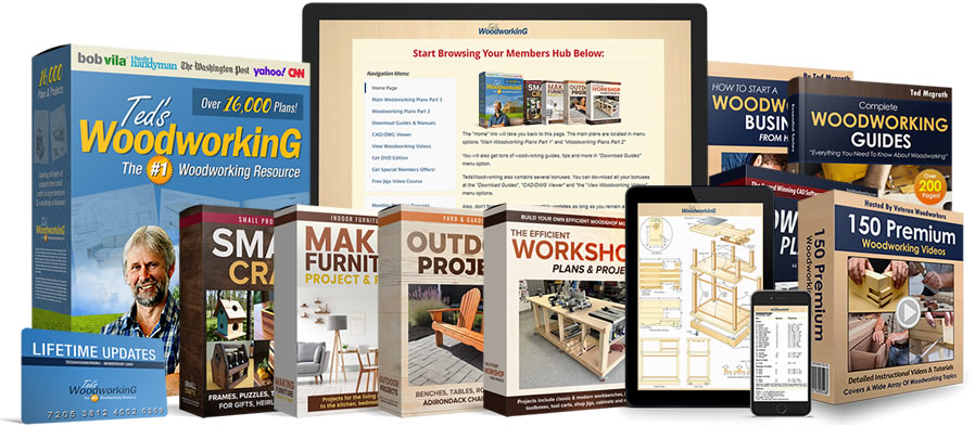 TedsWoodworking 16,000 Woodworking Plans Review #1