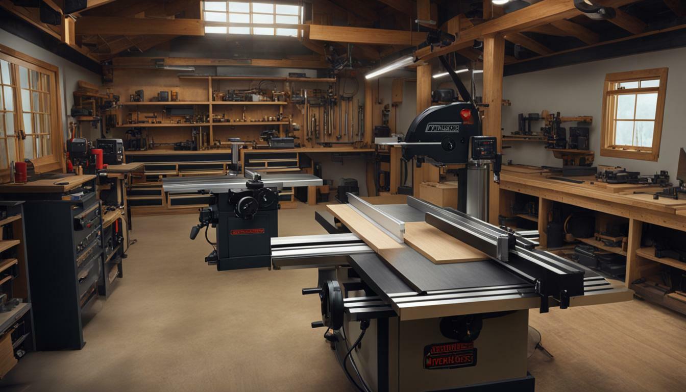 what machines do i need in a woodworking shop