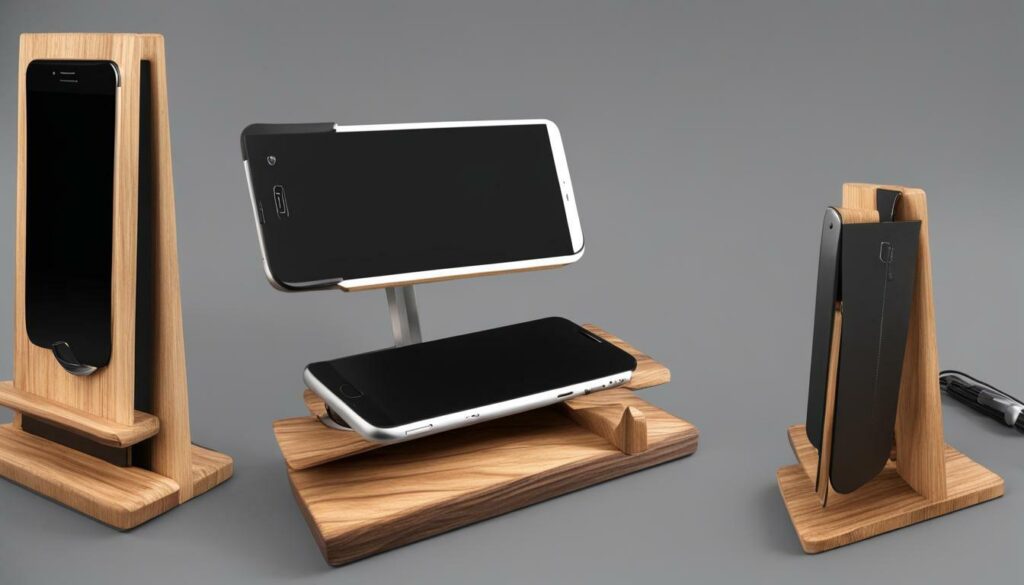 Magnetic Chalkboard and Phone Stand
