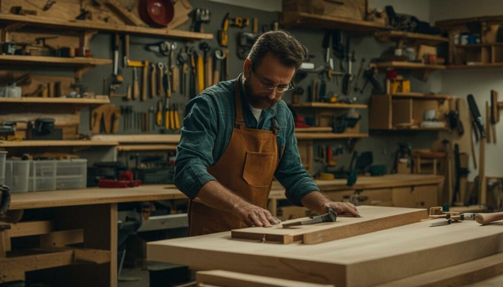running a woodworking business from home