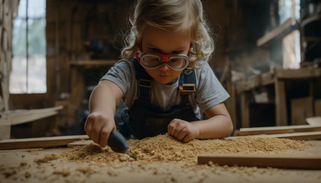 why is woodworking good for kids