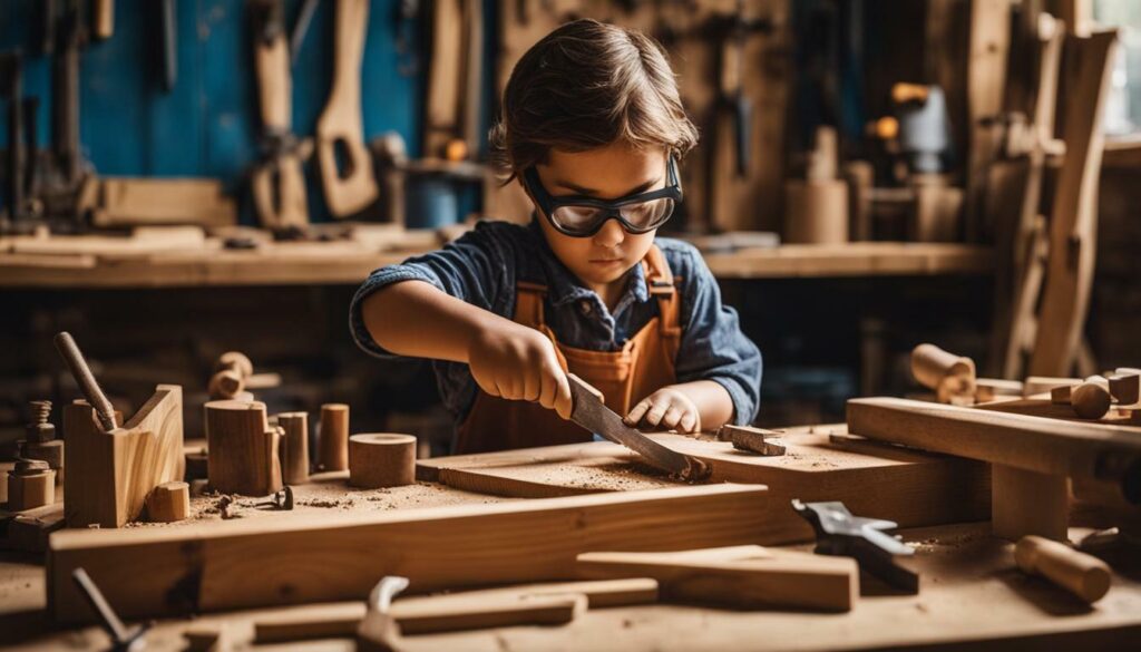 woodworking and its impact on child learning