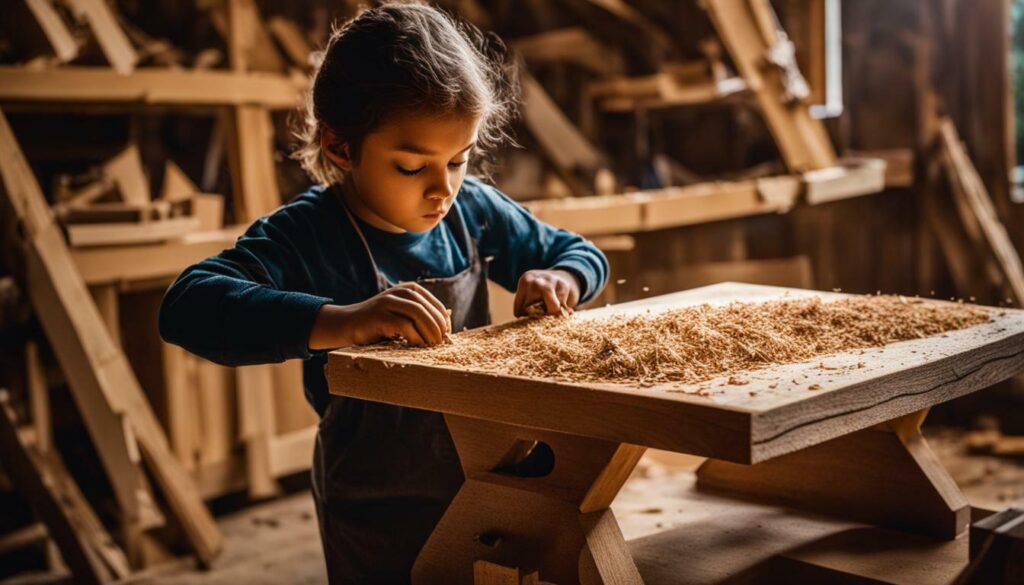woodworking and its impact on child learning