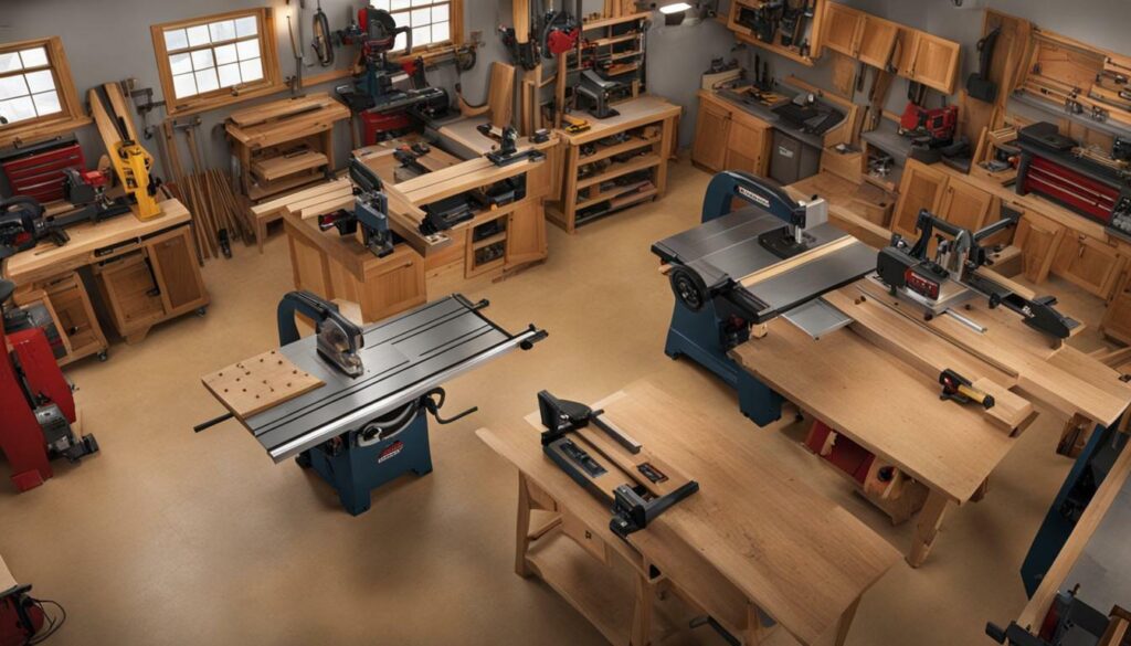 woodworking shop space requirements